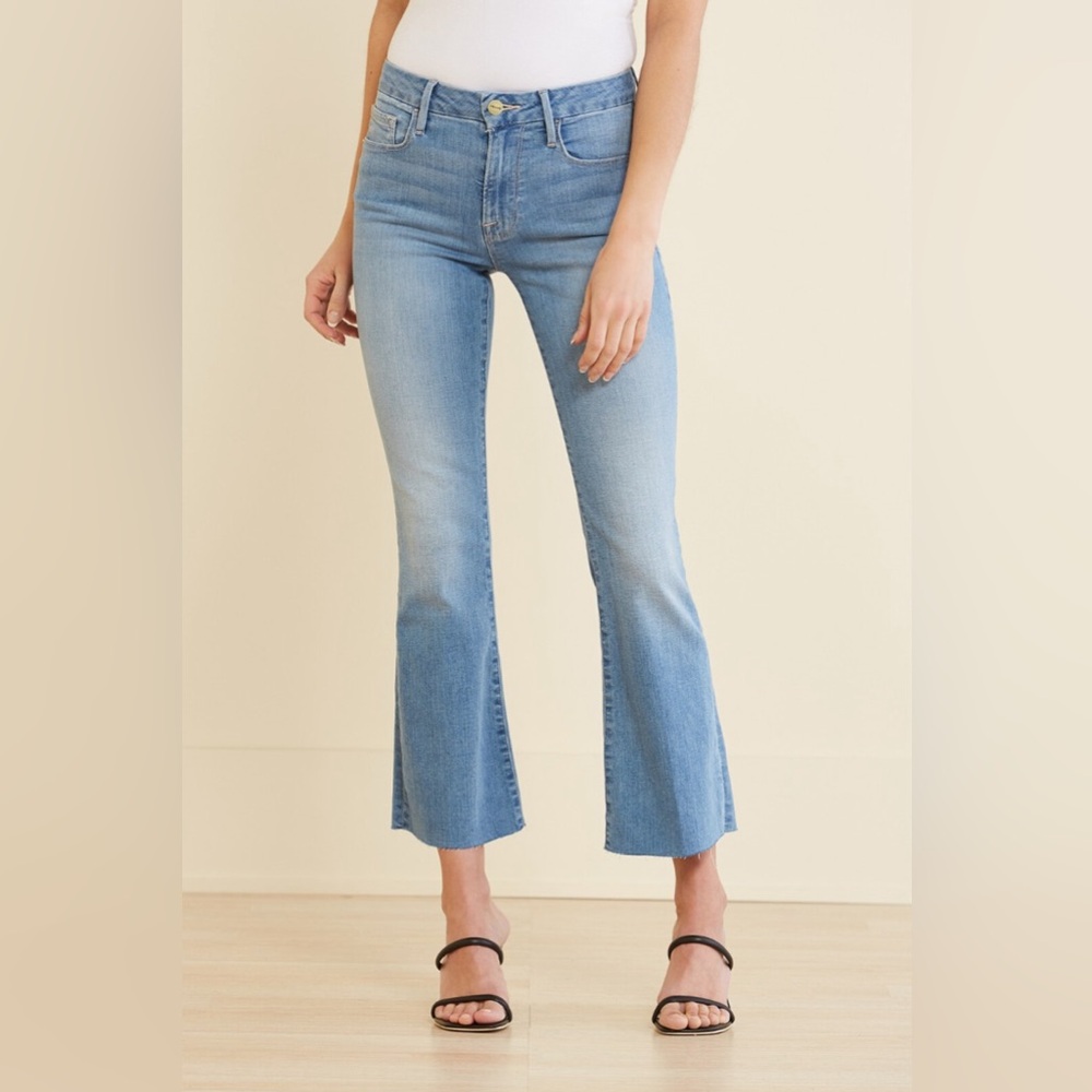 FRAME le mini boot crop jean